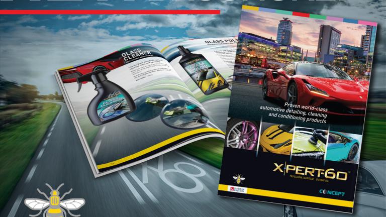 New A4 size super quality Xpert-60 brochure with a full listing of products and merchandise 
